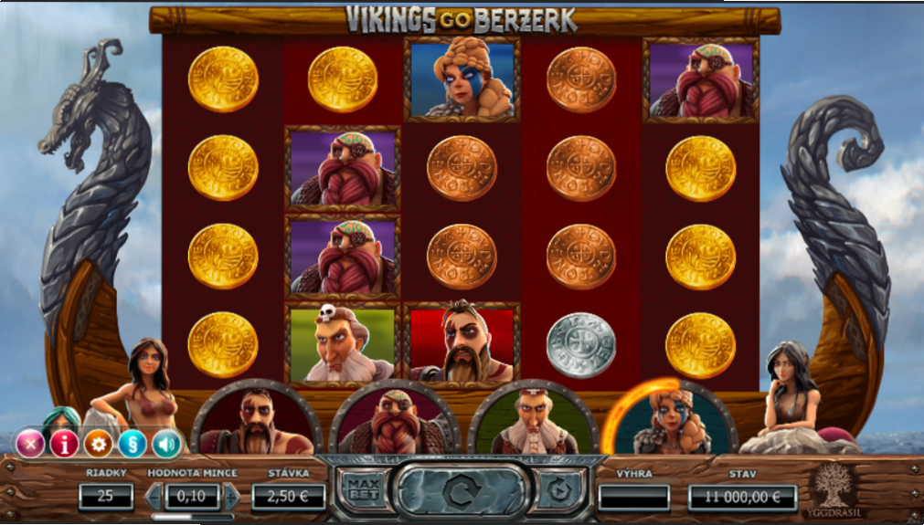 Vikings Go Berzerk von Yggdrasil